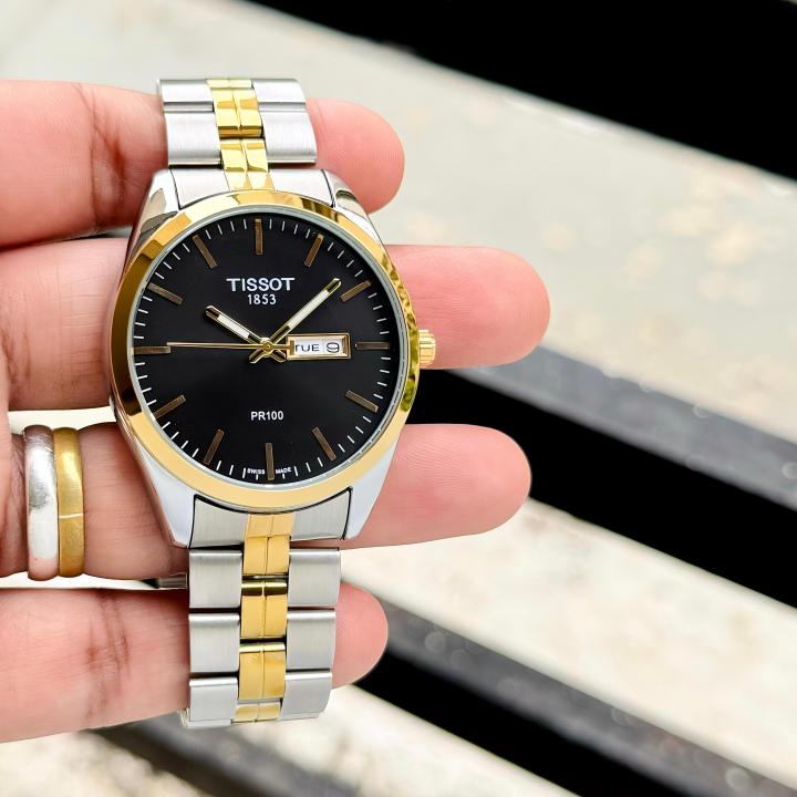 TISSOT 1853 PC100 DAY DATE WATCH