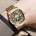 GUESS SIGMA LION WATCH (GOLD BLACK)