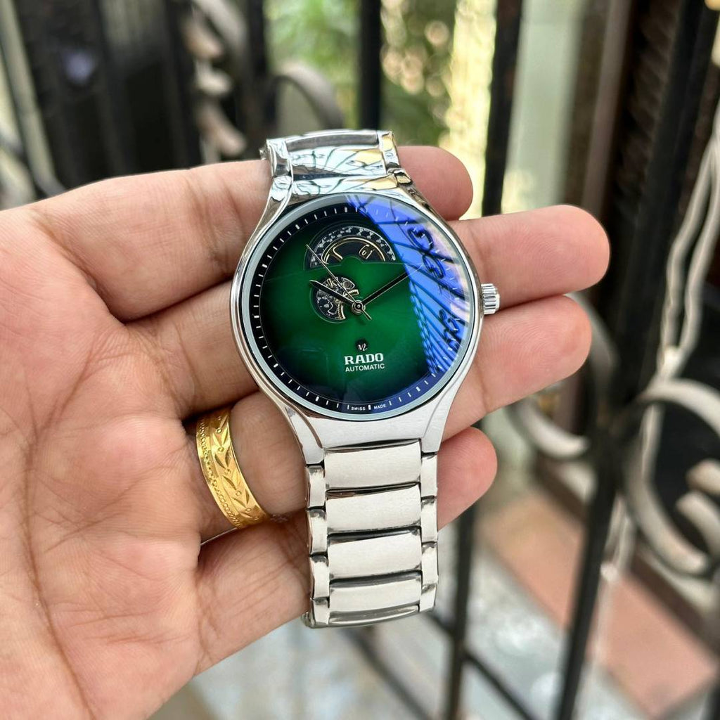 RADO CENTRIX SILVER GREEN (CELL MODEL)