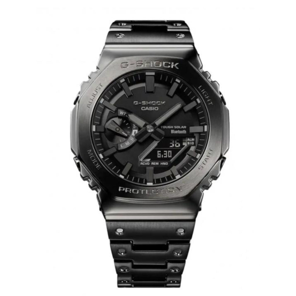 G-SHOCK GMB-2100 METAL WATCH (FULL BLACK) WITH ORIGINAL METAL BOX