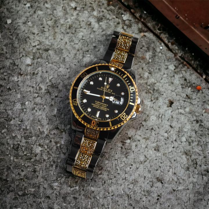 ROLEX VINTAGE WITH DATE WORKING (BLACK GOLD)