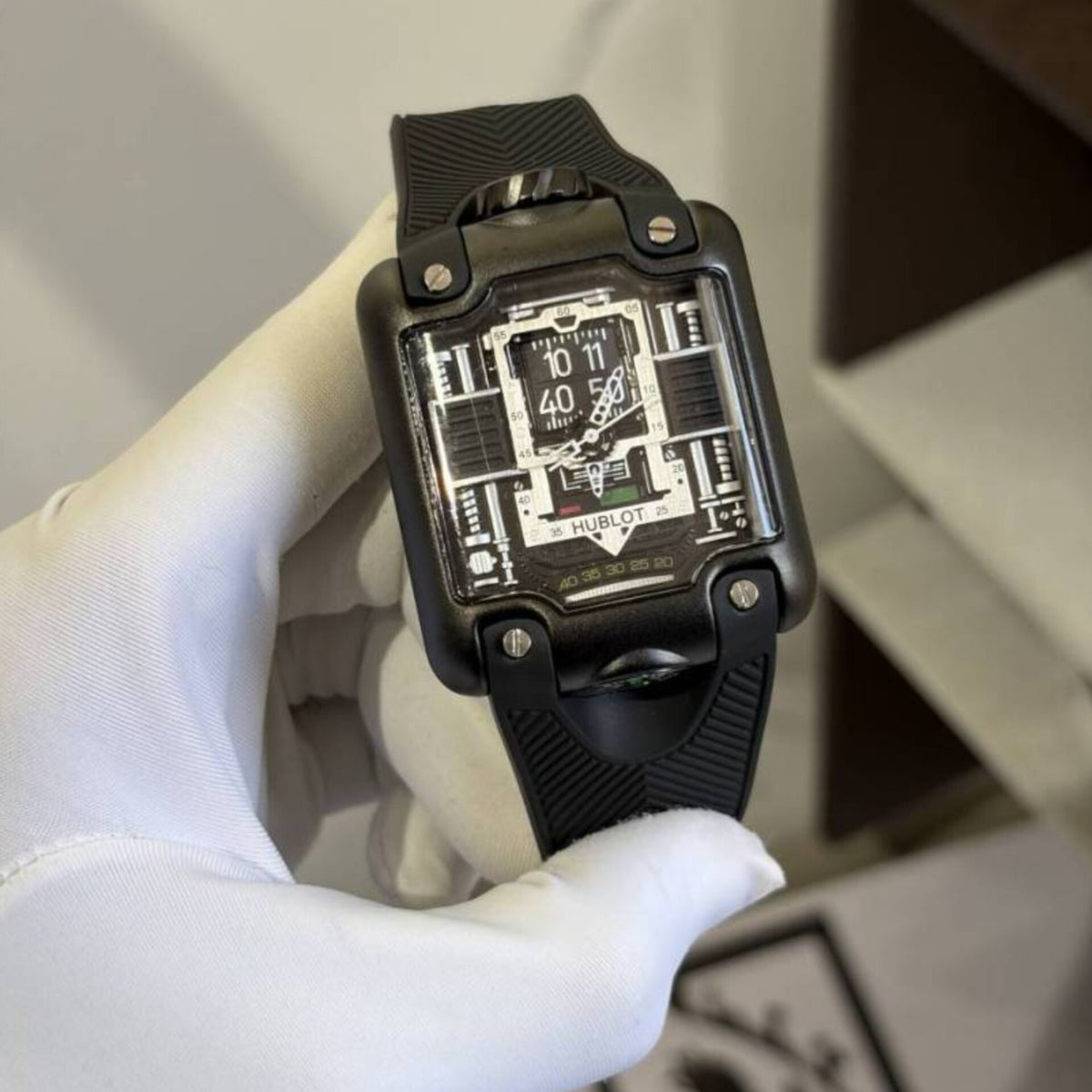 HUBLOT MP-10 TOURBILLION (FULL BLACK)