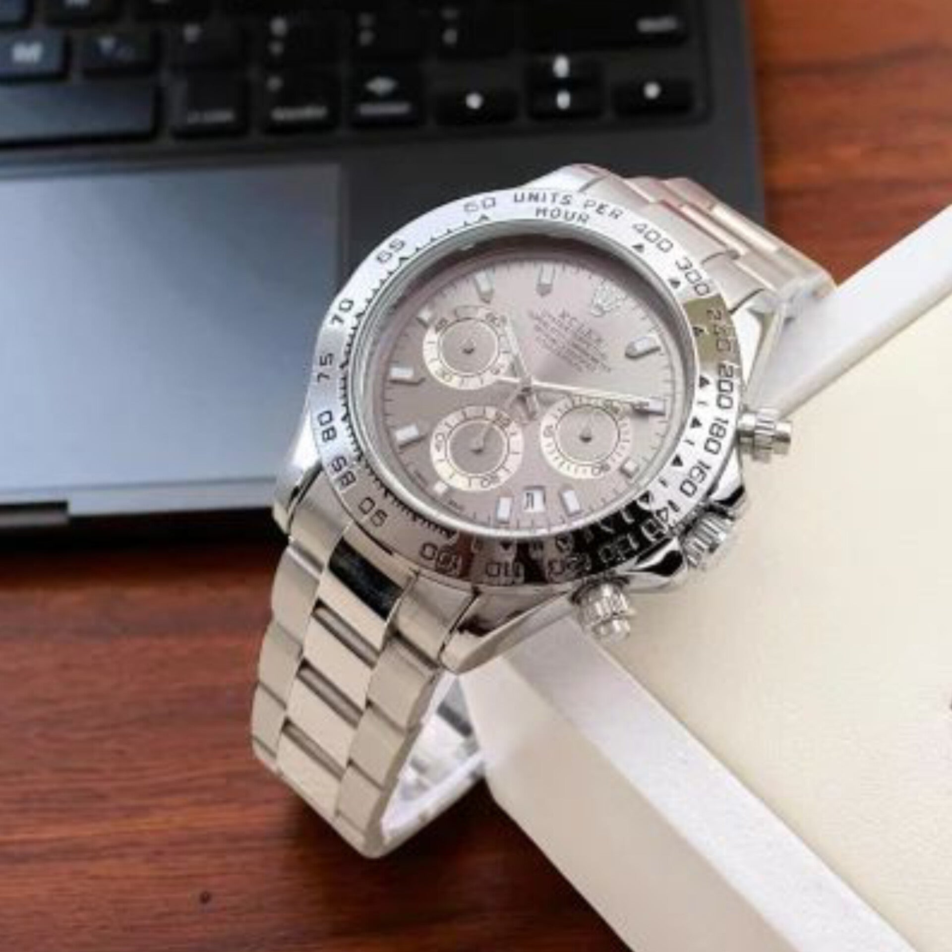 ROLEX DAYTONA SILVER GREY (CELL MODEL)