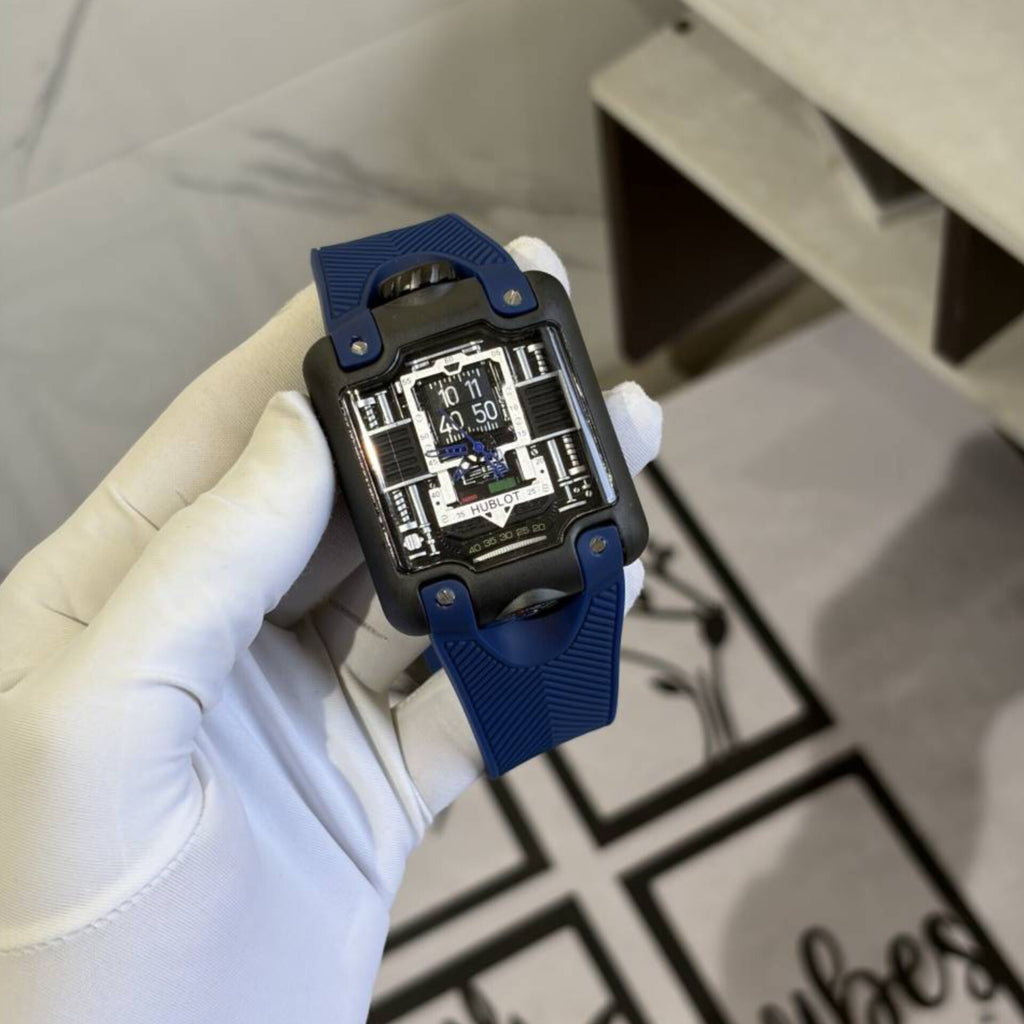 HUBLOT MP-10 TOURBILLION (BLUE BLACK)