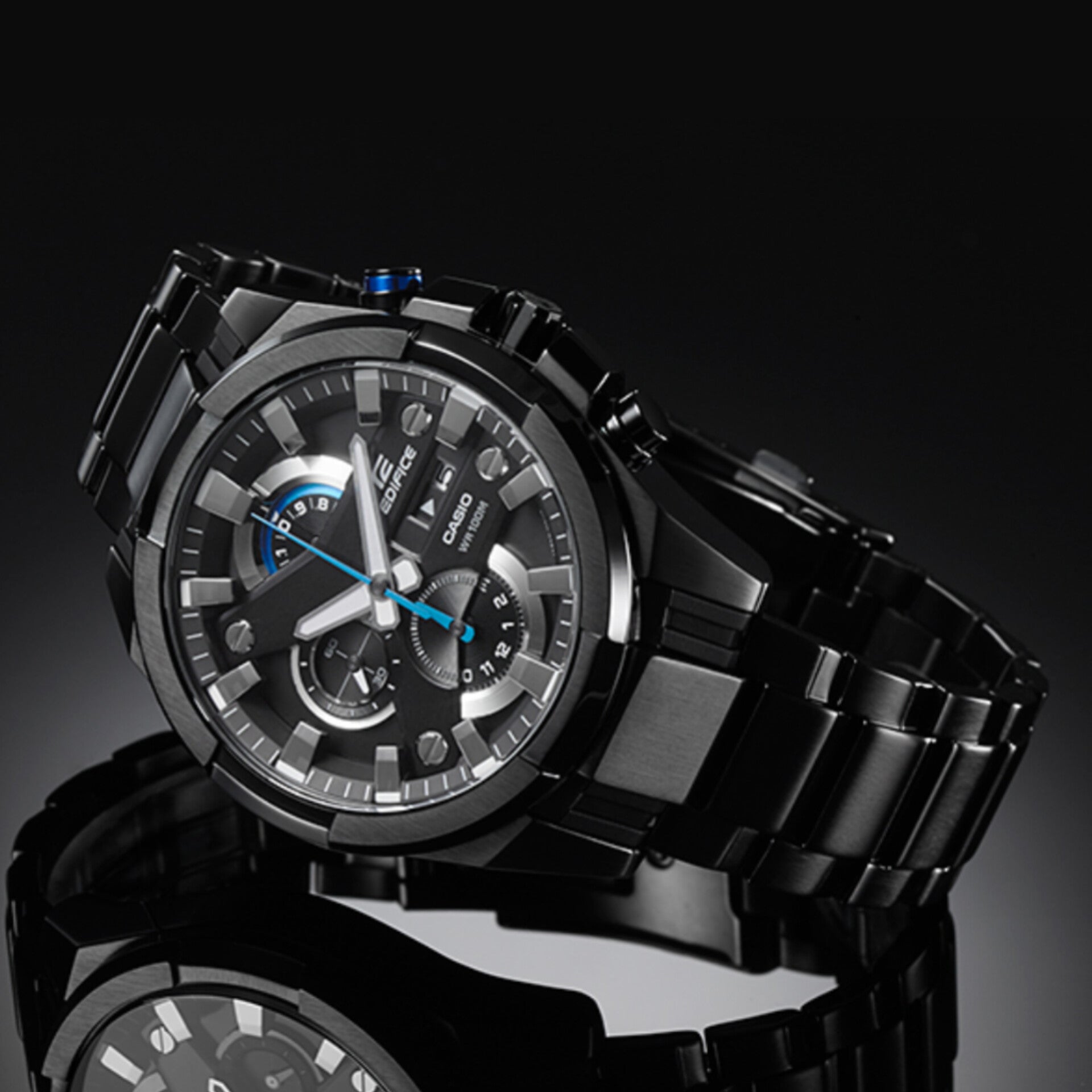 EDIFICE CASIO EFR-540 BLACK WATCH