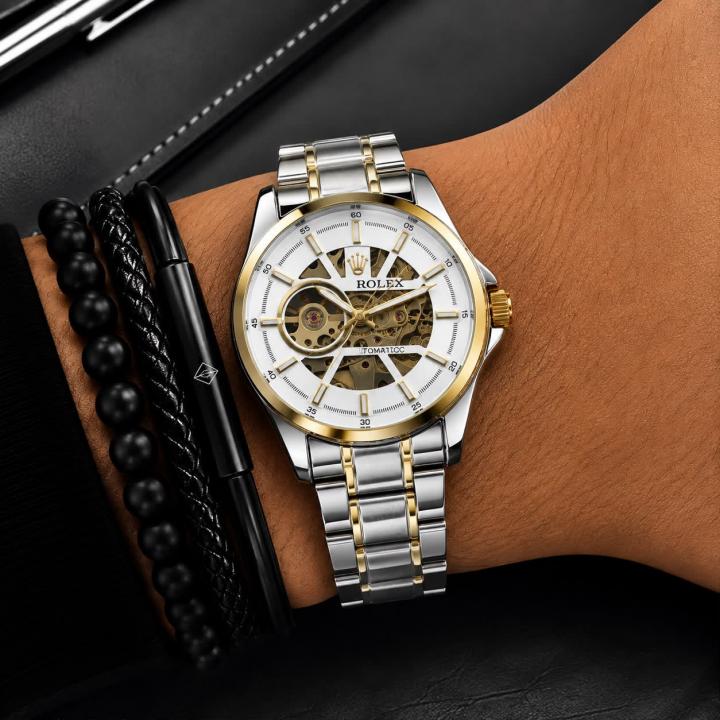 ROLEX CLASSIC GOLD WHITE TWO TONE (AUTOMATIC)