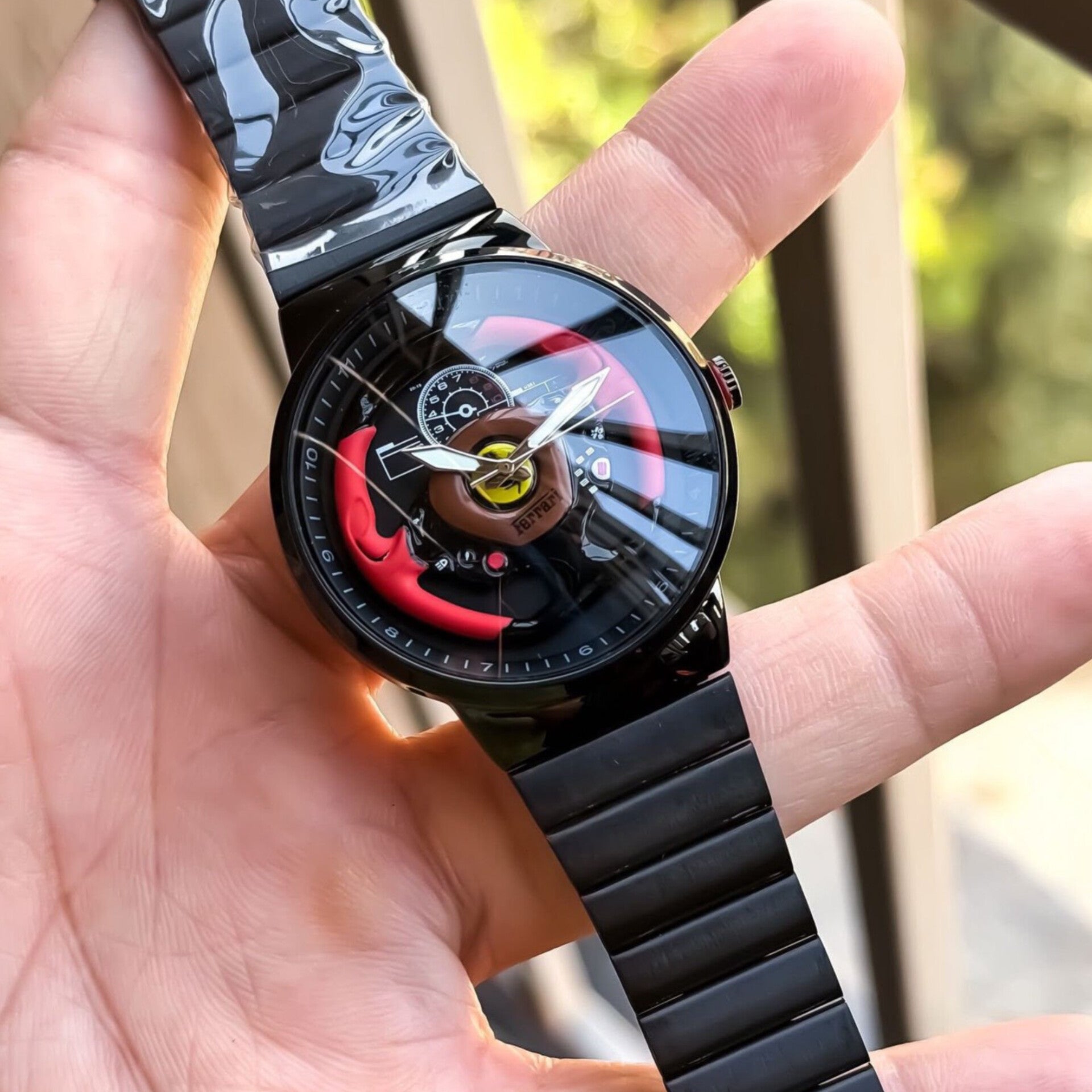 FERRARI SPIRIT SPINNER (BLACK)