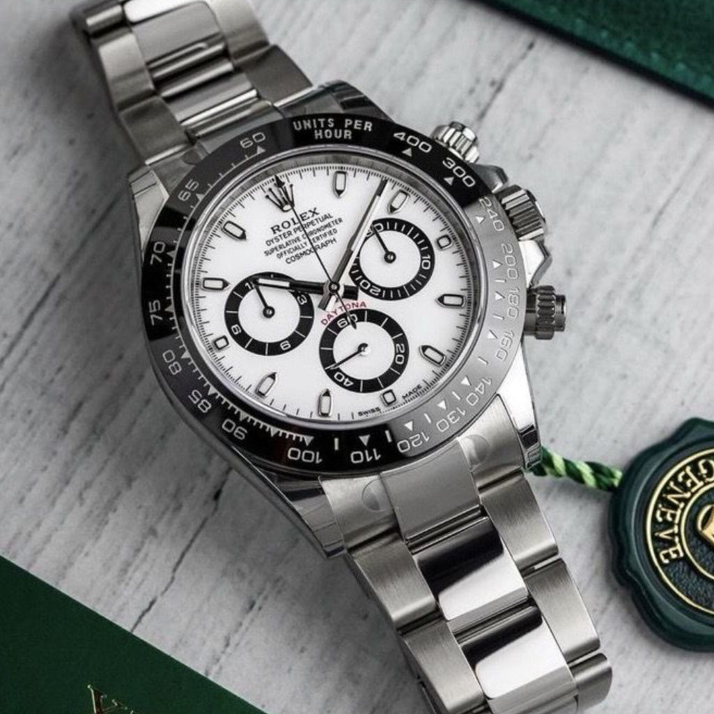 ROLEX DAYTONA SILVER BLACK (CELL MODEL)