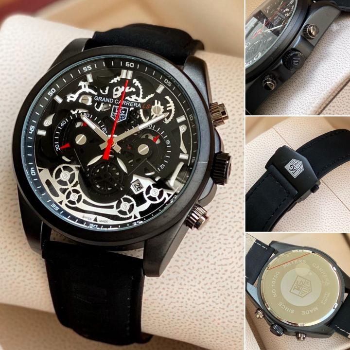 TAG HEUER CR7 BLACK CHRONOGRAPH WATCH