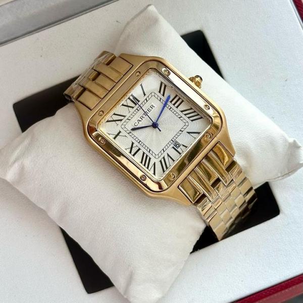 CARTIER SANTOS WHITE GOLD (JAPAN OG MACHINE)