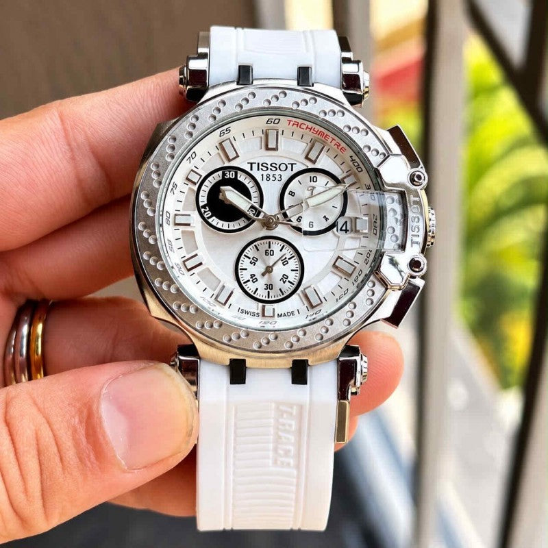 TISSOT T-RACE CHRONOGRAPH (WHITE SILVER)