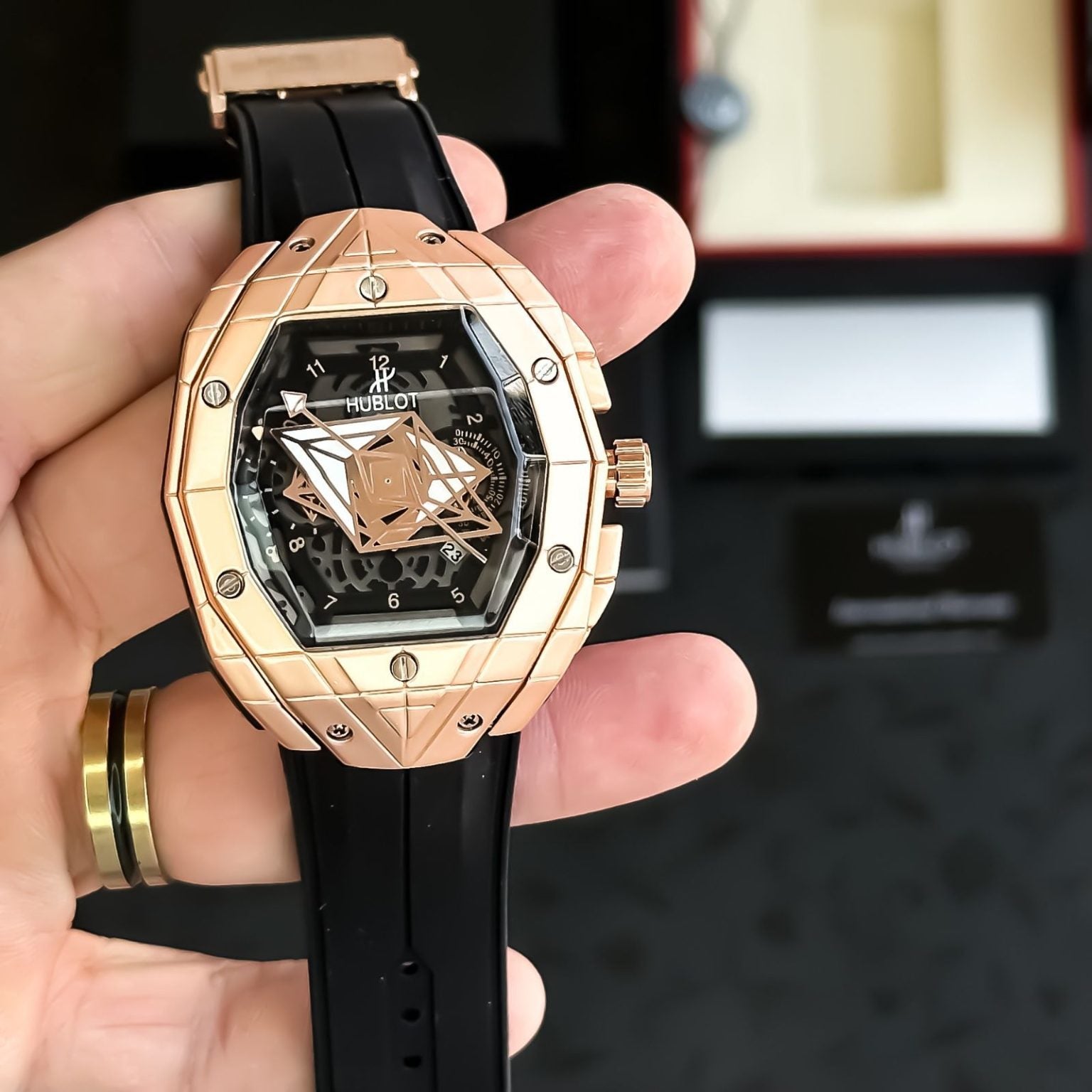 HUBLOT BIG BANG SPIDER (COPPER BLACK)