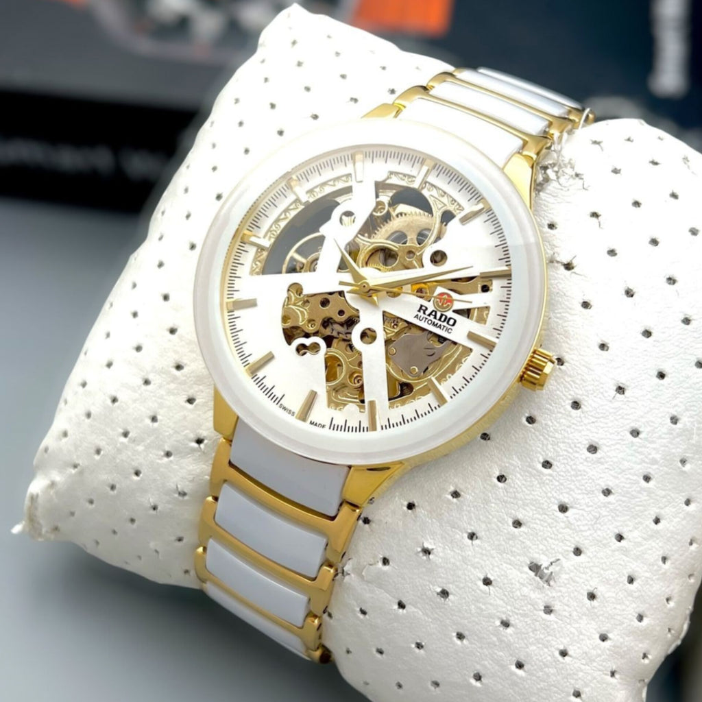 RADO CENTRIX GOLD WHITE JAPAN 1ST (AUTOMATIC)