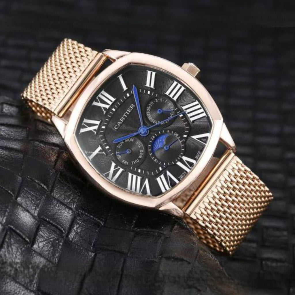 CARTIER SUN-MOON CHRONOGRAPH ROSE GOLD