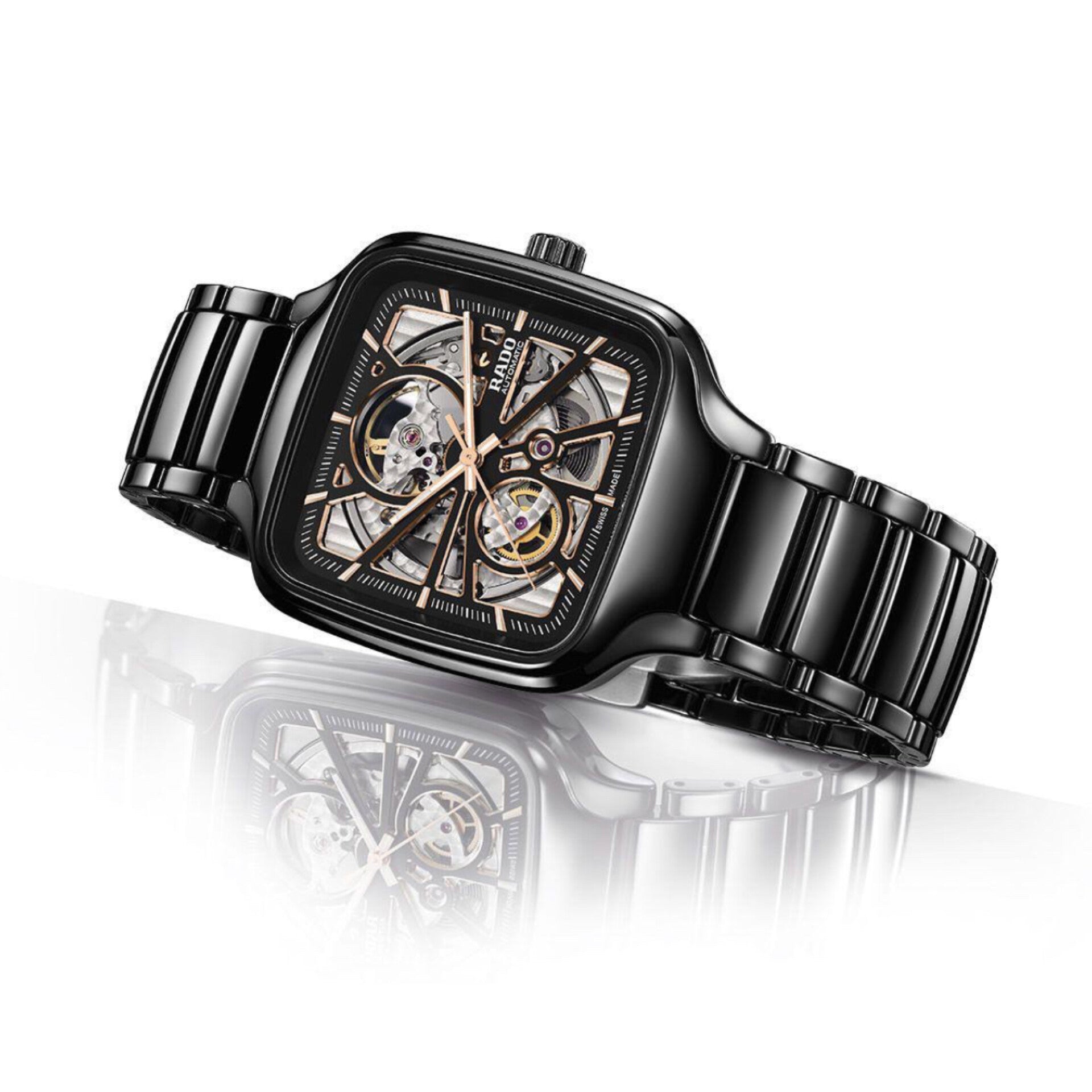 RADO TRUE SQUARE BLACK PURE CERAMIC (AUTOMATIC)