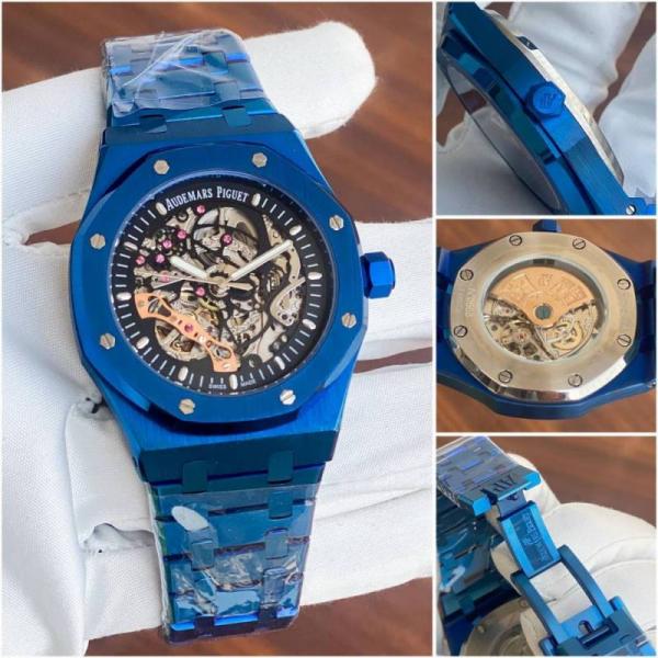 AUDEMARS PIGUET ROYAL OAK SKELETON BLUE (AUTOMATIC)