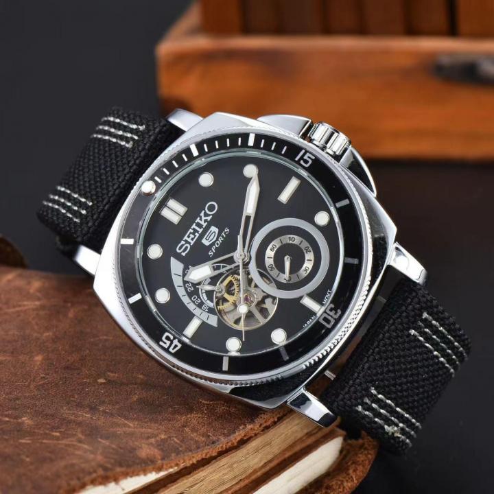 SEIKO 5 SPORTS BLACK (AUTOMATIC)