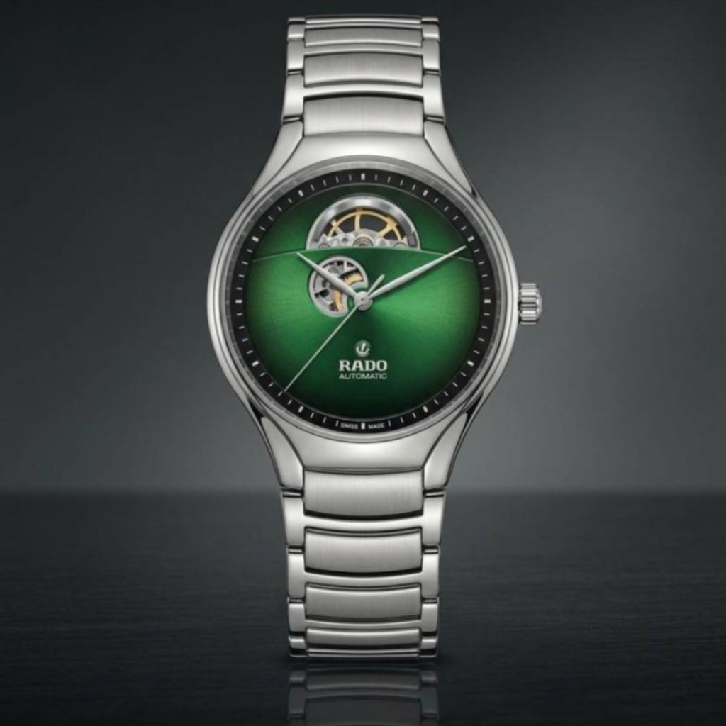 RADO CENTRIX SILVER GREEN (CELL MODEL)