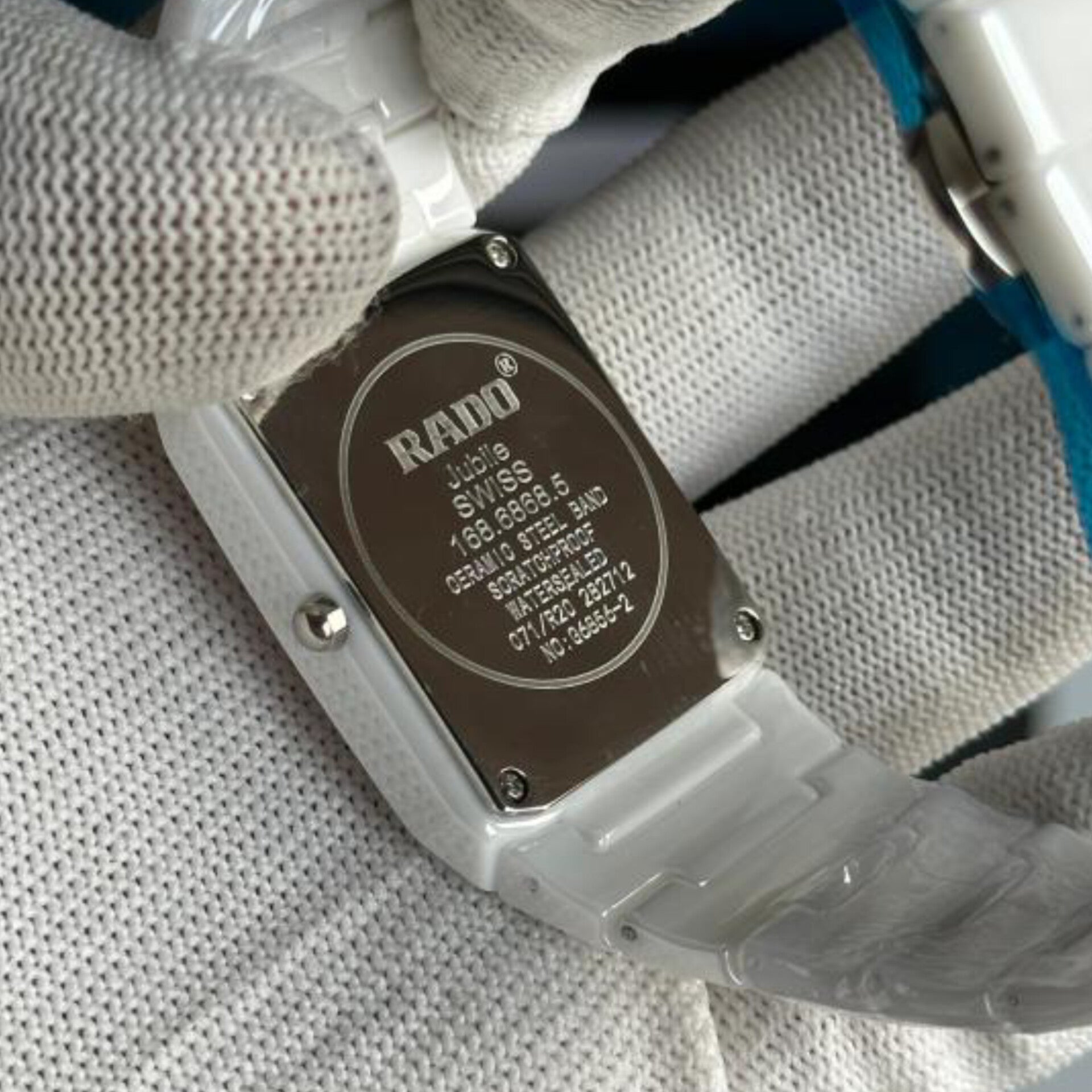 RADO JUBILE WHITE CERAMIC WATCH