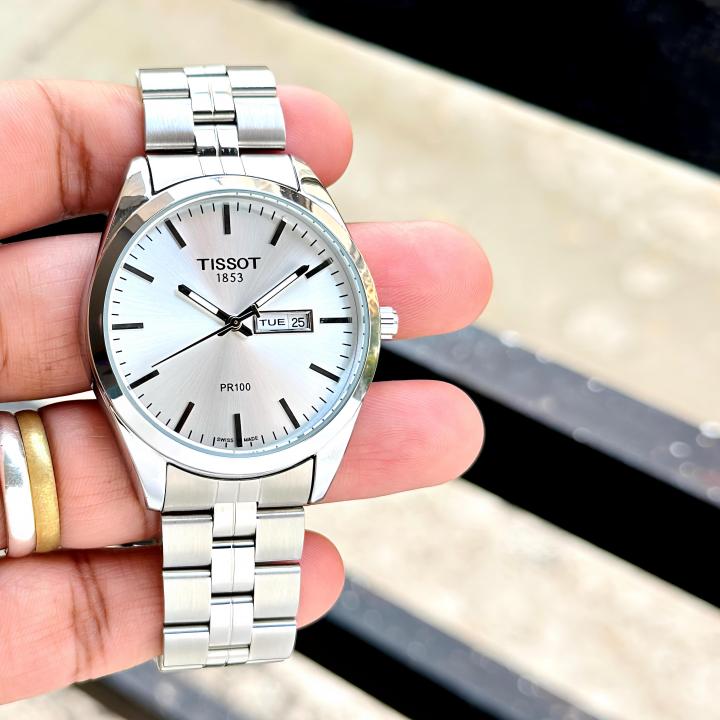 TISSOT 1853 PC100 DAY DATE WATCH