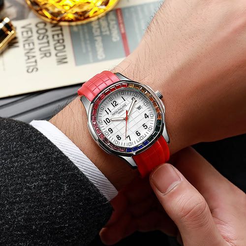 PATEK PHILIPPE AQUANUT RAINBOW RED (CELL MODEL)