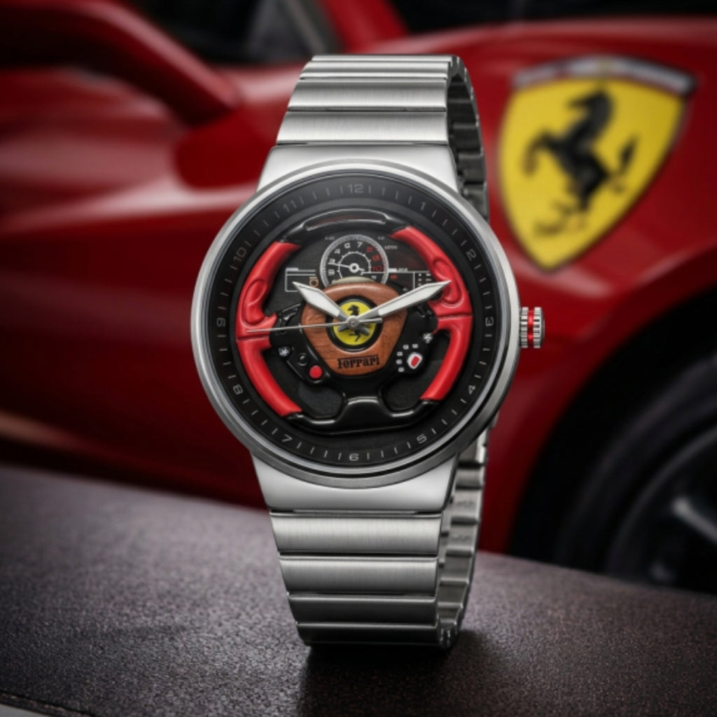 FERRARI SPIRIT SPINNER (SILVER)