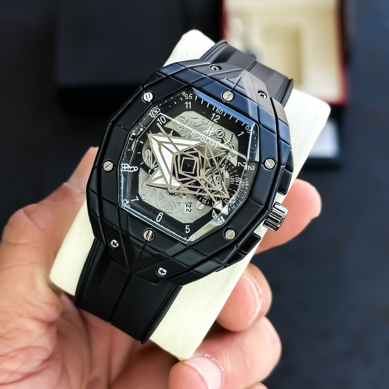 HUBLOT BIG BANG SPIDER (BLACK)